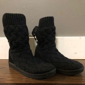 UGG knit boots